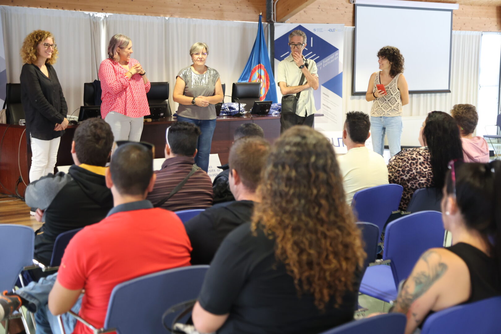 Acto de clausura de la microcredencial en la Sala Isaac Peral de la UPCT